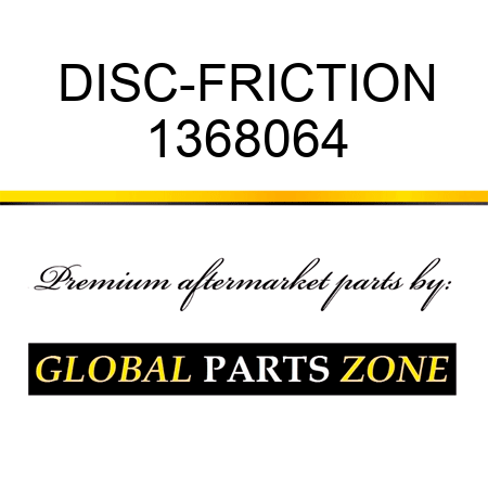 DISC-FRICTION 1368064