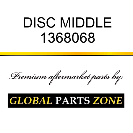 DISC MIDDLE 1368068