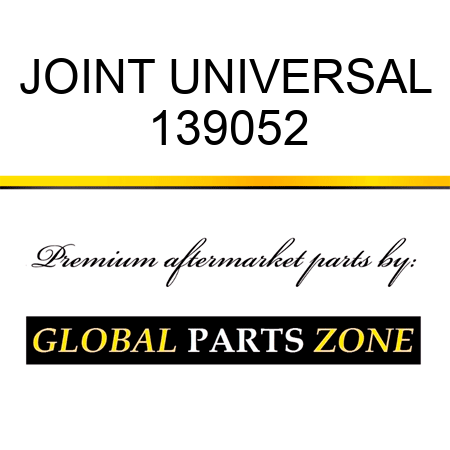 JOINT UNIVERSAL 139052
