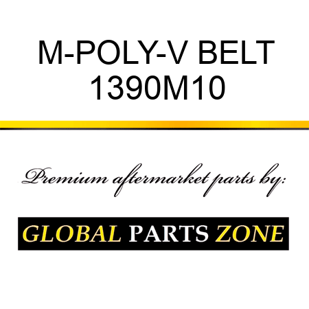 M-POLY-V BELT 1390M10