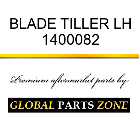 BLADE TILLER LH 1400082