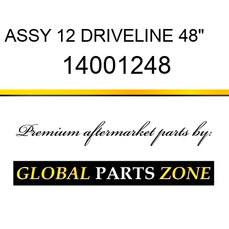 ASSY 12 DRIVELINE 48