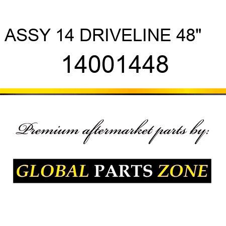 ASSY 14 DRIVELINE 48