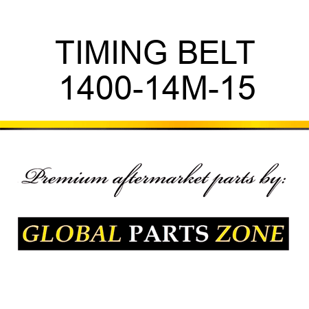 TIMING BELT 1400-14M-15