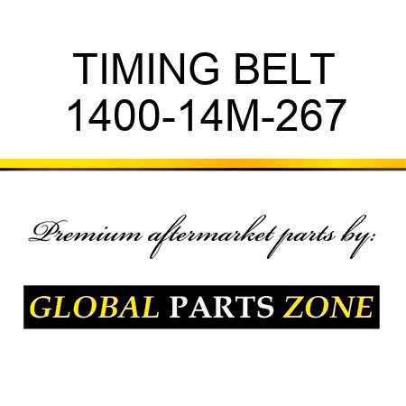 TIMING BELT 1400-14M-267