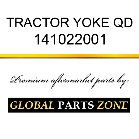 TRACTOR YOKE QD 141022001