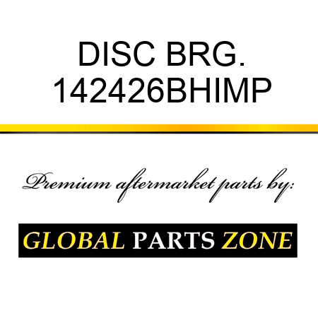 DISC BRG. 142426BHIMP