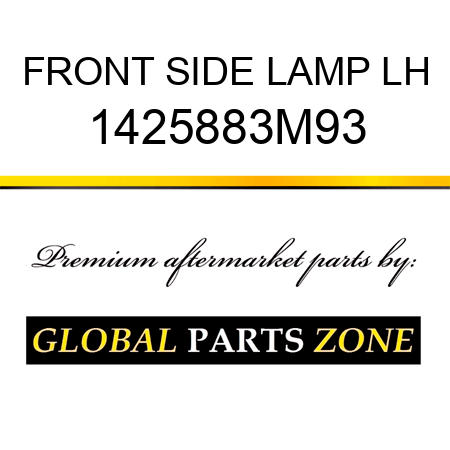 FRONT SIDE LAMP LH 1425883M93