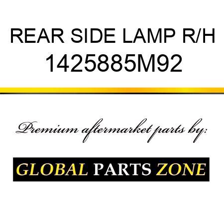 REAR SIDE LAMP R/H 1425885M92