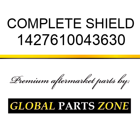 COMPLETE SHIELD 1427610043630