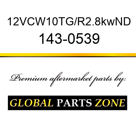 12VCW10TG/R2.8kwND 143-0539