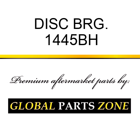 DISC BRG. 1445BH