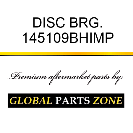 DISC BRG. 145109BHIMP