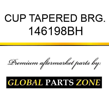 CUP TAPERED BRG. 146198BH