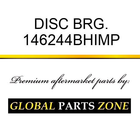 DISC BRG. 146244BHIMP