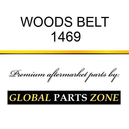 WOODS BELT 1469