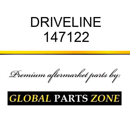 DRIVELINE 147122