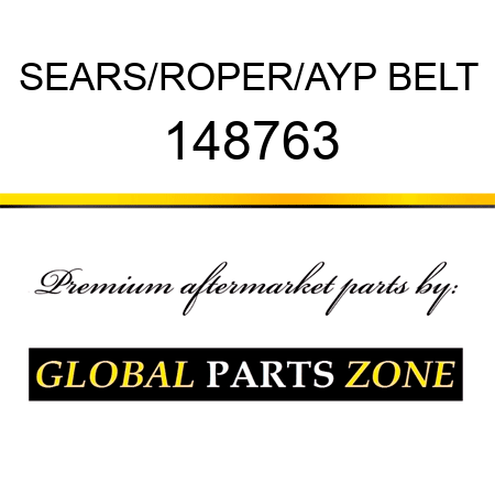 SEARS/ROPER/AYP BELT 148763