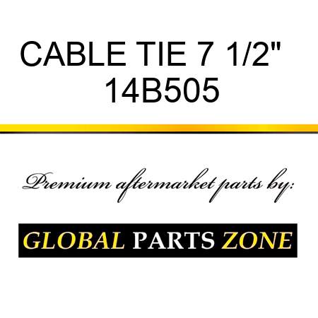 CABLE TIE 7 1/2