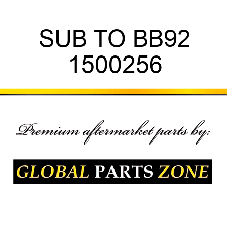 SUB TO BB92 1500256