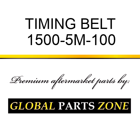 TIMING BELT 1500-5M-100