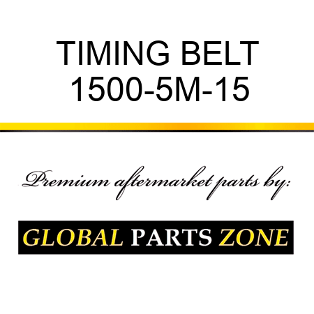 TIMING BELT 1500-5M-15