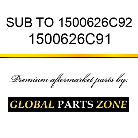 SUB TO 1500626C92 1500626C91