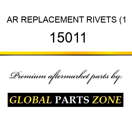 AR REPLACEMENT RIVETS (1 15011