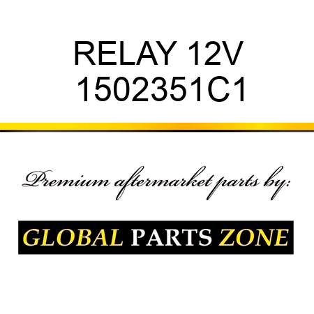 RELAY 12V 1502351C1