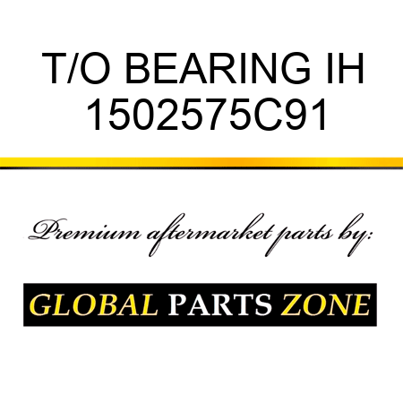 T/O BEARING IH 1502575C91