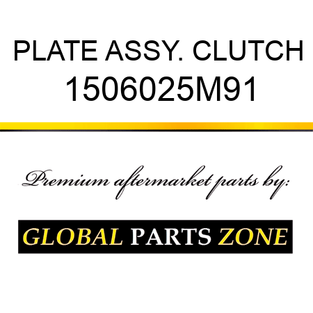 PLATE ASSY. CLUTCH 1506025M91