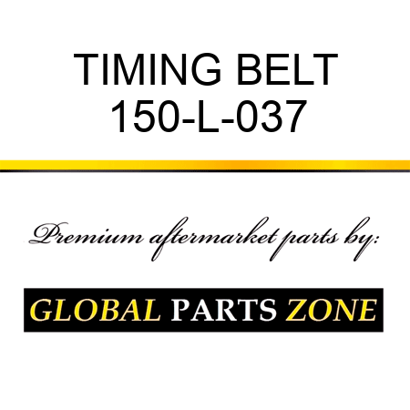 TIMING BELT 150-L-037