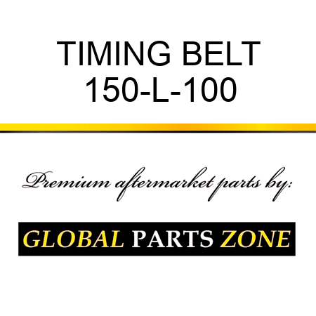 TIMING BELT 150-L-100