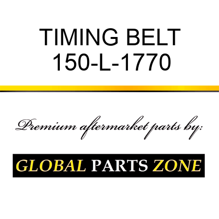 TIMING BELT 150-L-1770