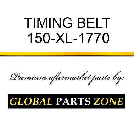TIMING BELT 150-XL-1770
