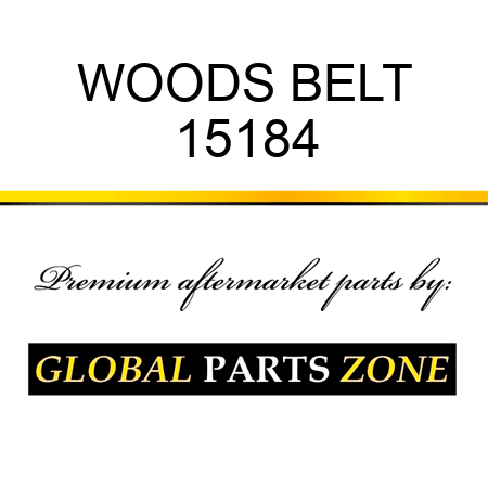 WOODS BELT 15184