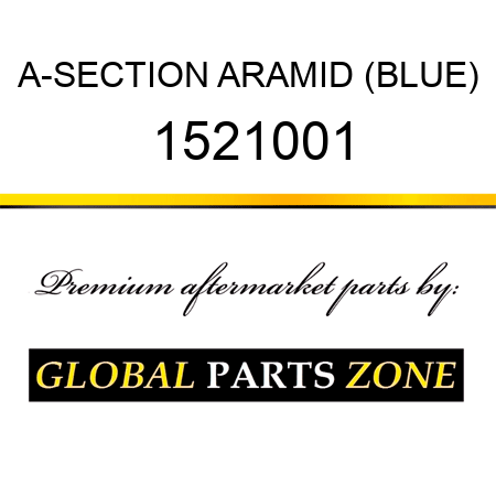 A-SECTION ARAMID (BLUE) 1521001