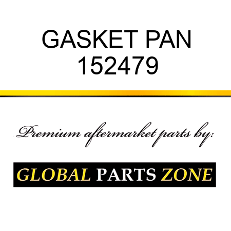 GASKET PAN 152479