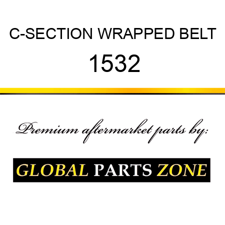 C-SECTION WRAPPED BELT 1532