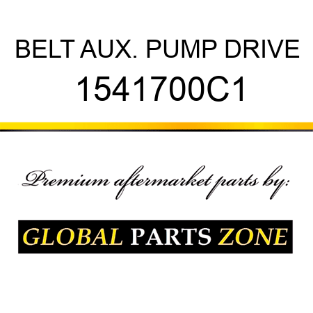 BELT AUX. PUMP DRIVE 1541700C1