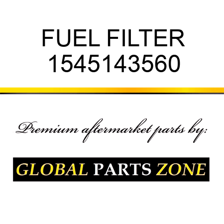 FUEL FILTER 1545143560