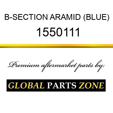 B-SECTION ARAMID (BLUE) 1550111