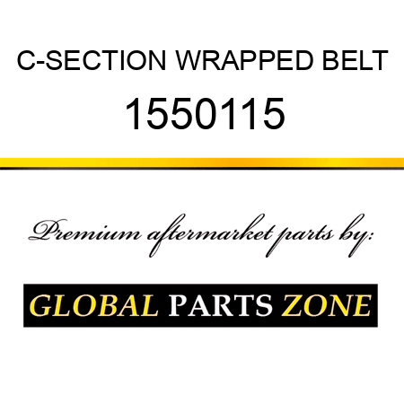 C-SECTION WRAPPED BELT 1550115