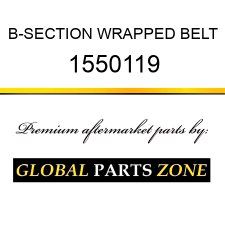 B-SECTION WRAPPED BELT 1550119