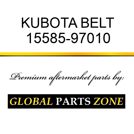 KUBOTA BELT 15585-97010