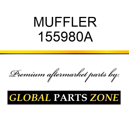 MUFFLER 155980A