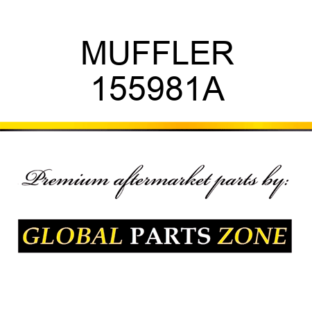 MUFFLER 155981A