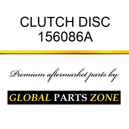 CLUTCH DISC 156086A