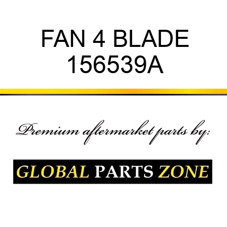 FAN 4 BLADE 156539A