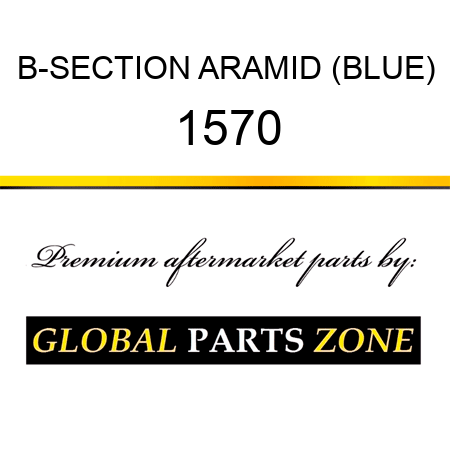 B-SECTION ARAMID (BLUE) 1570